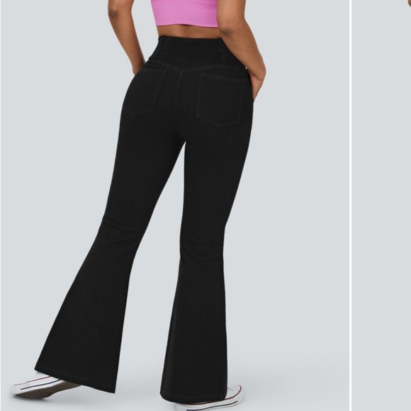 Halara Flex™ Black Denim Pants - Picture 2 of 8